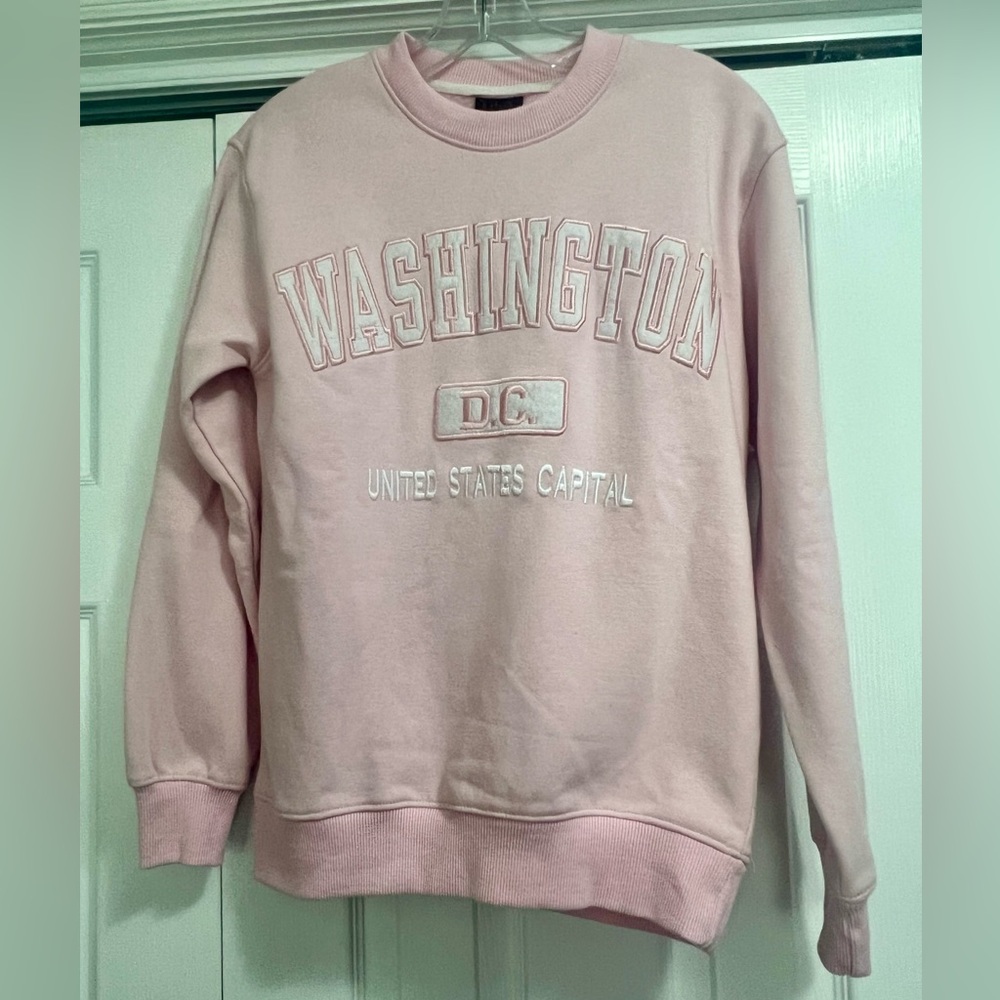 Pink Washington D.C. Sweatshirt